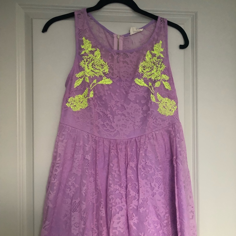 Lilac Lace Boutique Dress